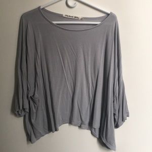 Michael Stars one size light gray tunic, worn once
